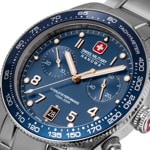 Swiss Military Hanowa Spitfire Chronograph Silvery / Blue - SMWGI0007702