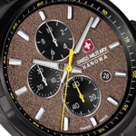 Swiss Military Hanowa Storm Chronograph Gunmetal / Brown - SMWGI0007840