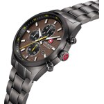 Swiss Military Hanowa Storm Chronograph Gunmetal / Brown - SMWGI0007840