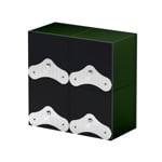 SwissKubik Masterbox Aluminium Vert Foncé - 4 montres - SK04.AE014