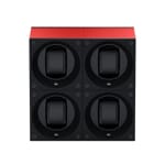 SwissKubik Masterbox Aluminium Rouge - 4 montres - SK04.AE005