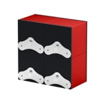 SwissKubik Masterbox Aluminium Rouge - 4 montres - SK04.AE005