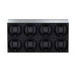 SwissKubik Masterbox Aluminium Brossé - 8 montres - SK08.AE000