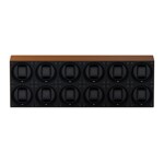 SwissKubik Masterbox Cuir Cognac - 12 montres - SK12.CV002
