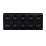 SwissKubik Masterbox Cuir Marron Foncé - 10 montres - SK10.CV004