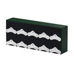 SwissKubik Masterbox Leather Green - 10 watches - SK10.CV005