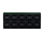 SwissKubik Masterbox Leather Green - 10 watches - SK10.CV005