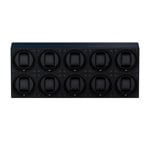 SwissKubik Masterbox Leder Marineblau - 10 Uhren - SK10.CV006