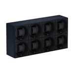 SwissKubik Masterbox Leder Marineblau - 8 Uhren - SK08.CV006