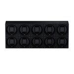 SwissKubik Masterbox Leather Black - 10 watches - SK10.CV003