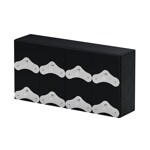 SwissKubik Masterbox Leder Schwarz - 8 Uhren - SK08.CV003