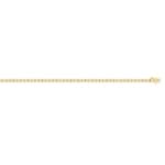 Tennis Bracelet 375/9 K Yellow Gold with Lab Grown Diamonds 1.54 ct