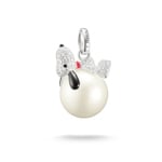 Thomas Sabo Anhänger Snoopy auf Schneeball PEANUTS Silber - PE990-691-14