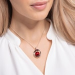 Thomas Sabo Apple & Snake Pendentif pomme avec serpent argent - PE894-340-7