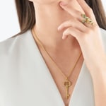 Thomas Sabo Apple & Snake Pendentif clé or - PE895-973-7