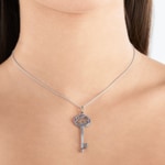 Thomas Sabo Apple & Snake Pendentif clé argent - PE895-348-7