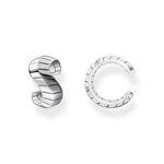 Thomas Sabo Apple & Snake Single ear cuff snakeskin silver