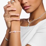 Thomas Sabo Armband Herz mit Rosenquarz-Beads - A2092-035-9-L19v