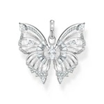 Thomas Sabo Blooming Skies Pendentif papillon Butterfly Paradise avec pierres argent