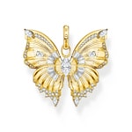 Thomas Sabo Blooming Skies Anhänger Schmetterling Butterfly Paradise mit Steinen vergoldet