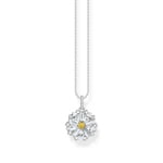 Thomas Sabo Blooming Skies Chaîne avec pendentif fleur Lovely Daisy en argent