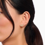 Thomas Sabo Blooming Skies Ohrstecker Blume Lovely Daisy vergoldet - H2324-414-4