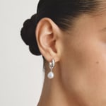 Thomas Sabo Bold Elegance Creolen Perle - CR766-082-14