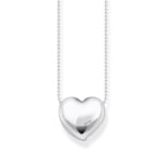 Thomas Sabo Bold Elegance Kette mit Anhänger in Herzform Silber