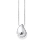 Thomas Sabo Bold Elegance Collier en argent avec pendentif en forme de goutte organique