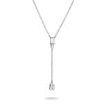 Thomas Sabo Bold Elegance Chaîne Y zirconiums blancs argent - KE2364-051-14-L50V