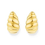 Thomas Sabo Bold Elegance clous d'oreilles formes organiques doré - H2326-413-39