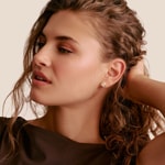 Thomas Sabo Bold Elegance Clous d’oreilles zirconiums ovales Plaqué or - H2342-414-14