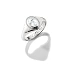 Thomas Sabo Bold Elegance Bague zirconium ovale blanc argent
