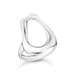 Thomas Sabo Bold Elegance Silver ring Natural Beauty