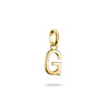 Thomas Sabo Charm-Anhänger Buchstabe G Connect vergoldet