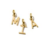 Thomas Sabo Charm pendant letter M Connect gold-plated - CC1219-413-39