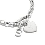 Thomas Sabo Pendentif Charm lettre S Connect Argent - CC1225-001-21