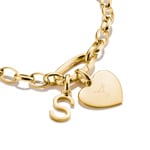 Thomas Sabo Charm-Anhänger Buchstabe S Connect vergoldet - CC1225-413-39