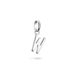 Thomas Sabo Charm pendant letter W Connect Silver