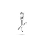 Thomas Sabo Charm-Anhänger Buchstabe X Connect Silber