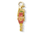 Thomas Sabo Charm pendant colourful hummingbird gold - 1828-974-7