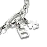 Thomas Sabo Charm-Anhänger Glücksklee Connect Silber - CC1202-001-21