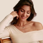 Thomas Sabo Charm-Anhänger Glücksklee Connect Silber - CC1202-001-21