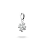 Thomas Sabo Charm pendant lucky clover with stones Connect silver - CC1281-051-14