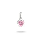 Thomas Sabo Silver Charm Pendant Heart Birthstone January Connect - CC1329-051-9