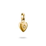 Thomas Sabo Charm pendant heart with star Connect gold-plated