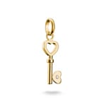 Thomas Sabo Charm-Anhänger Liebesschlüssel Connect vergoldet - CC1241-414-14