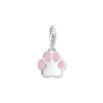 Thomas Sabo Charm-Anhänger pinke Pfote Silber - 2015-007-9