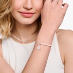 Thomas Sabo Charm-Anhänger pinke Pfote Silber - 2015-007-9