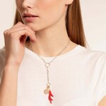Thomas Sabo Charm-Anhänger Rote Koralle - Y0064-007-10